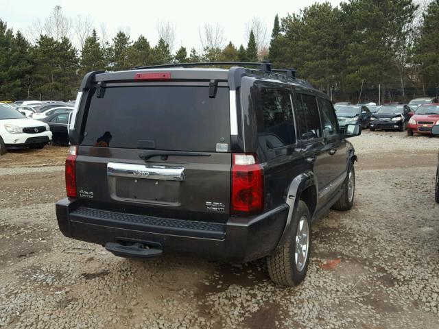 1J8HG58206C141510 - 2006 JEEP COMMANDER ნაცრისფერი ფოტო 4