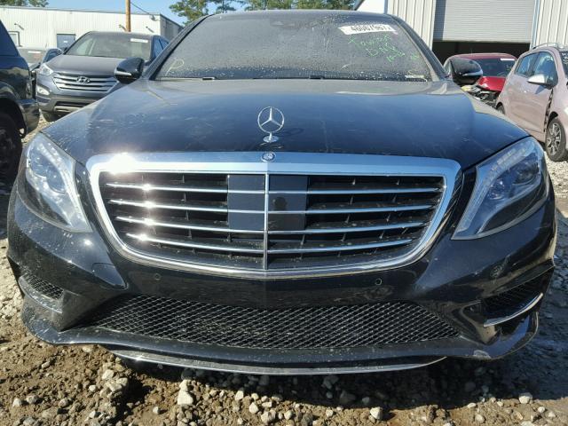 WDDUG8CB8FA121764 - 2015 MERCEDES-BENZ S 550 BLACK photo 9