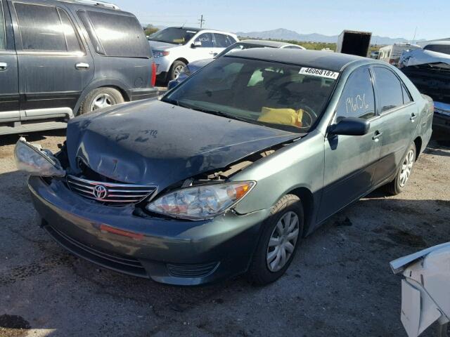 4T1BE32K36U128272 - 2006 TOYOTA CAMRY LE GREEN photo 2
