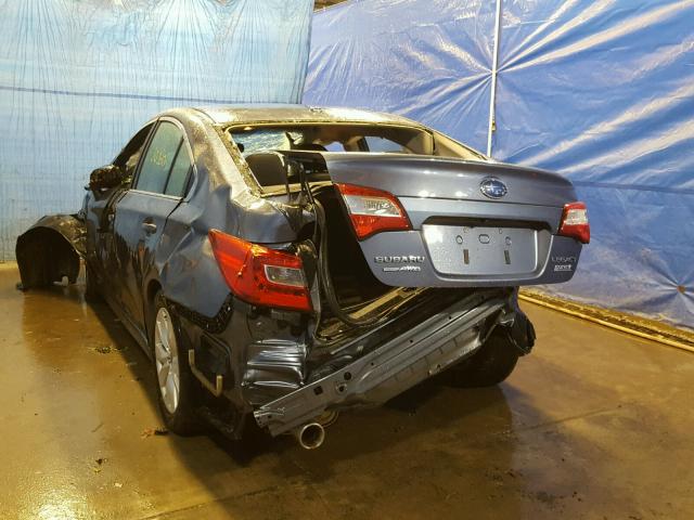 4S3BNAC63F3013557 - 2015 SUBARU LEGACY 2.5 BLUE photo 3