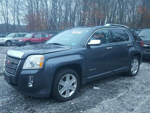 2CTALWEC1B6417062 - 2011 GMC TERRAIN CHARCOAL photo 2