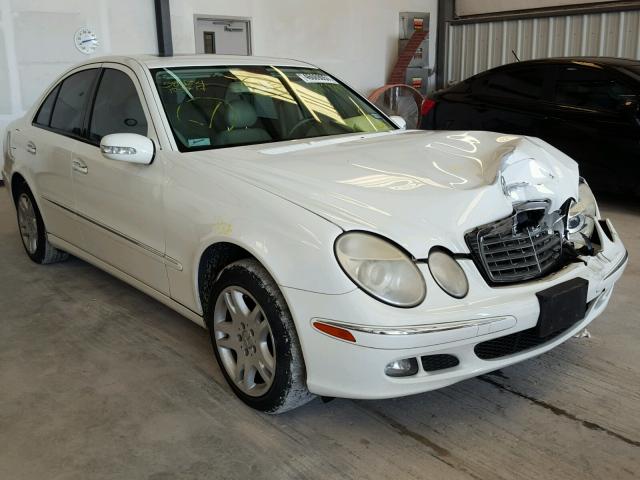 WDBUF56JX6A809861 - 2006 MERCEDES-BENZ E 350 WHITE photo 1