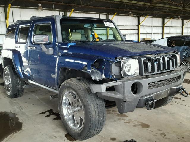 5GTDN136668140680 - 2006 HUMMER H3 BLUE photo 1