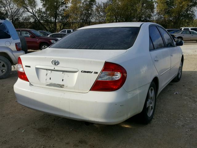 4T1BE32K43U173474 - 2003 TOYOTA CAMRY LE WHITE photo 4