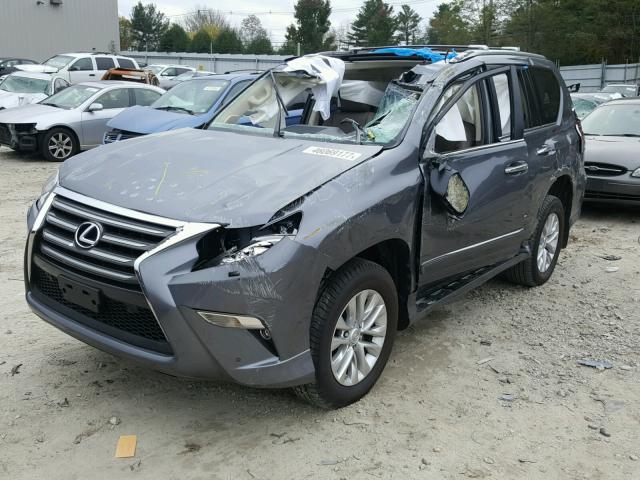 JTJBM7FX4H5170853 - 2017 LEXUS GX BASE GRAY photo 2