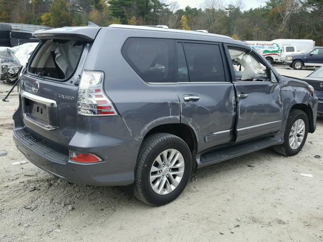 JTJBM7FX4H5170853 - 2017 LEXUS GX BASE GRAY photo 4