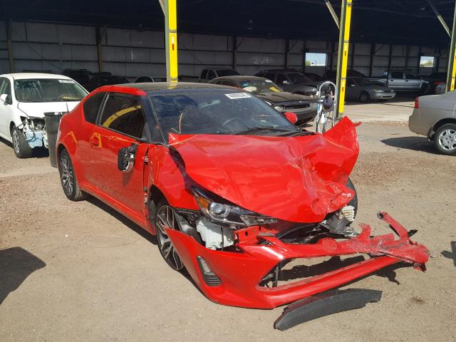 JTKJF5C71F3094107 - 2015 TOYOTA SCION TC 红色 照片 1