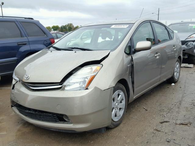 JTDKB20U177677268 - 2007 TOYOTA PRIUS BEIGE photo 2