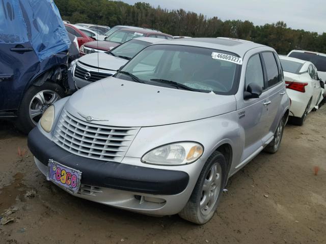 3C8FY68B62T200493 - 2002 CHRYSLER PT CRUISER SILVER photo 2