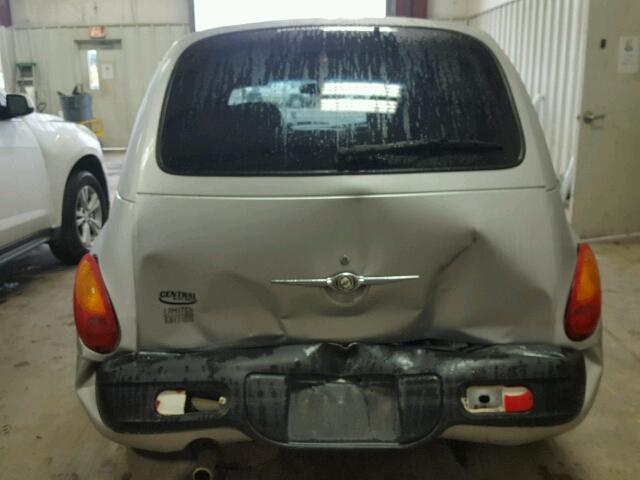 3C8FY68B62T200493 - 2002 CHRYSLER PT CRUISER SILVER photo 9