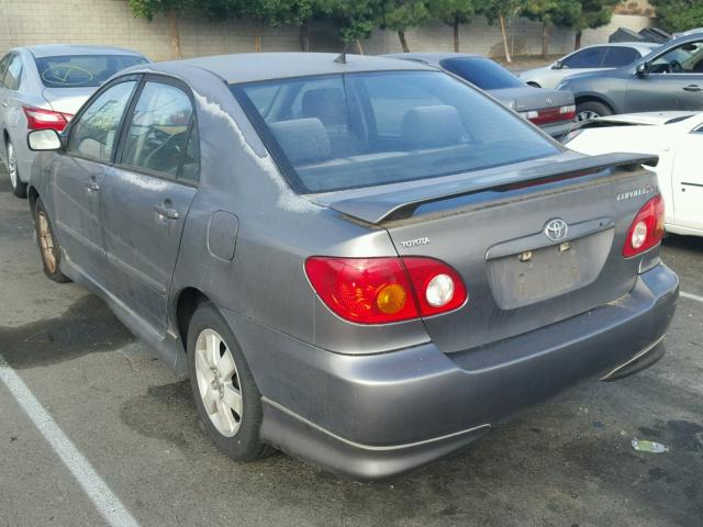 1NXBR32E74Z264304 - 2004 TOYOTA COROLLA CE GRAY photo 3