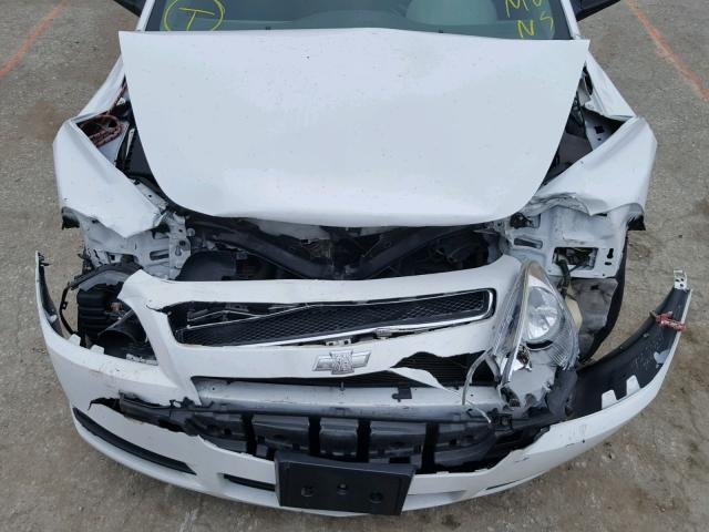 1G1ZA5EU3BF282110 - 2011 CHEVROLET MALIBU LS თეთრი ფოტო 9