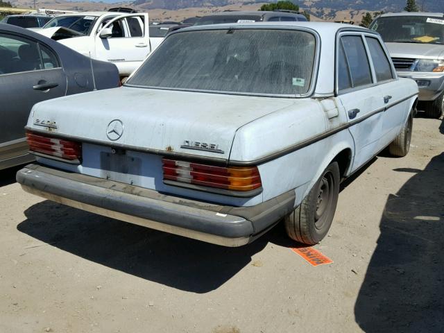 12312312016534 - 1977 MERCEDES-BENZ 240D BLUE photo 4