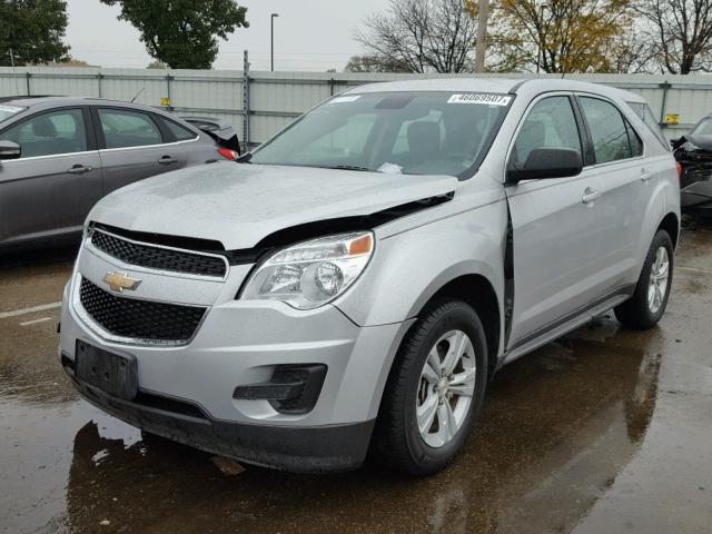 2GNALAEK9F1117544 - 2015 CHEVROLET EQUINOX LS SILVER photo 2