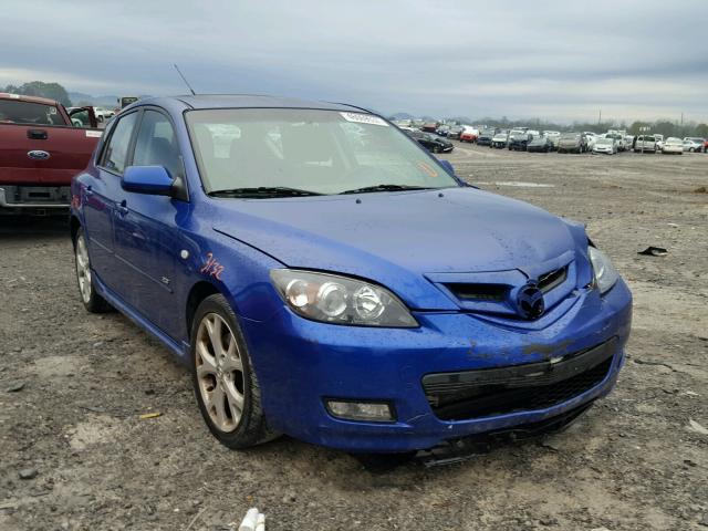 JM1BK143371683362 - 2007 MAZDA 3 HATCHBAC BLUE photo 1