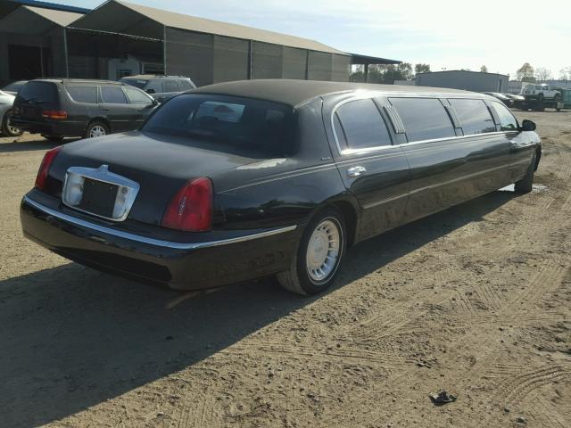 1L1FM81W41Y697236 - 2001 LINCOLN TOWN CAR E BLACK photo 4