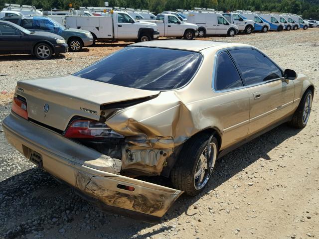 JH4KA8170MC001040 - 1991 ACURA LEGEND LS GOLD photo 4