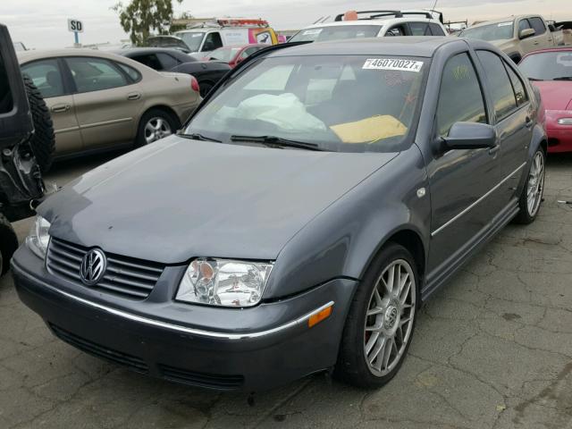 3VWSE69M75M029306 - 2005 VOLKSWAGEN JETTA GLI GRAY photo 2