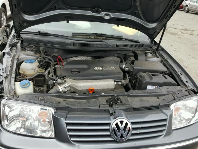 3VWSE69M75M029306 - 2005 VOLKSWAGEN JETTA GLI GRAY photo 7