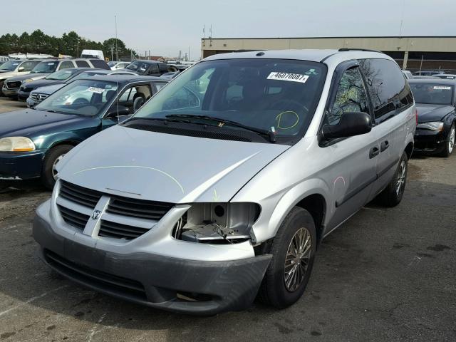 1D4GP25R87B137914 - 2007 DODGE CARAVAN SE SILVER photo 2