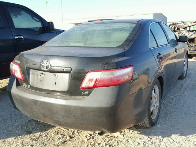 4T1BE46K09U311021 - 2009 TOYOTA CAMRY BASE BLACK photo 4