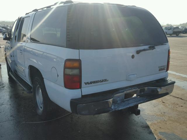 3GKEC16Z23G305657 - 2003 GMC YUKON XL C WHITE photo 3