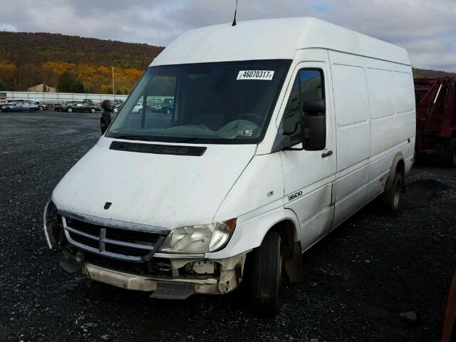 WD0PD544865966547 - 2006 DODGE SPRINTER 3 WHITE photo 2