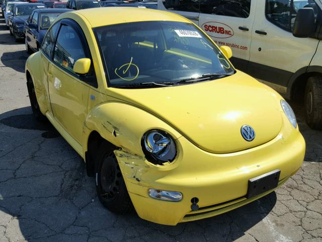 3VWBA21CXXM423733 - 1999 VOLKSWAGEN NEW BEETLE 黄色 照片 1