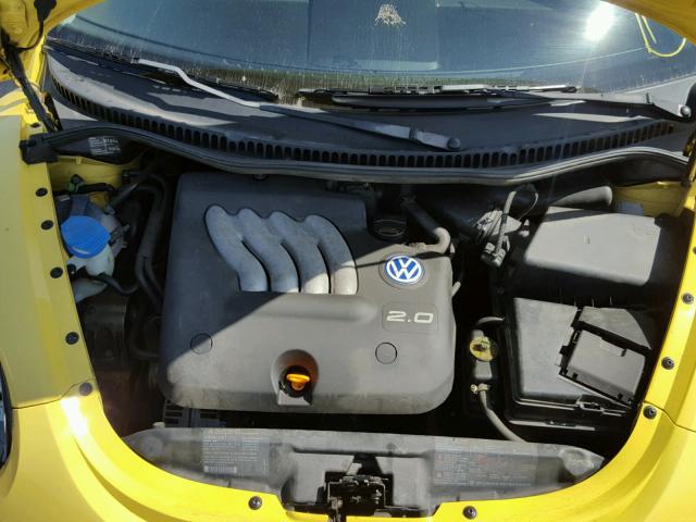 3VWBA21CXXM423733 - 1999 VOLKSWAGEN NEW BEETLE 黄色 照片 7