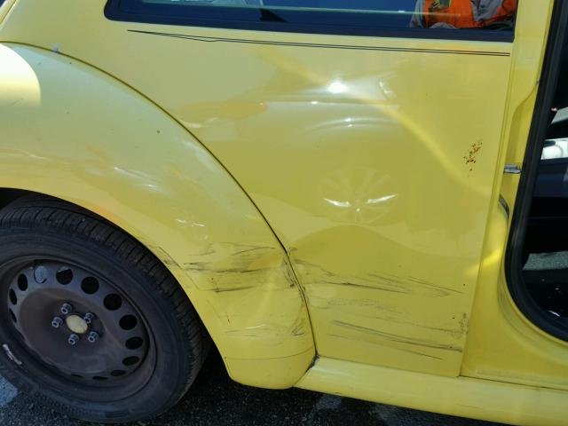 3VWBA21CXXM423733 - 1999 VOLKSWAGEN NEW BEETLE 黄色 照片 9