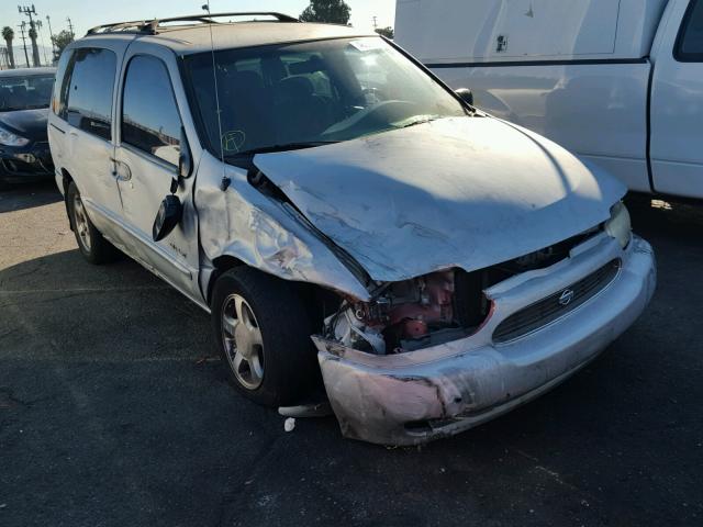 4N2XN11T1YD808776 - 2000 NISSAN QUEST SE SILVER photo 1