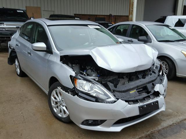 3N1AB7AP9GY246681 - 2016 NISSAN SENTRA S SILVER photo 1