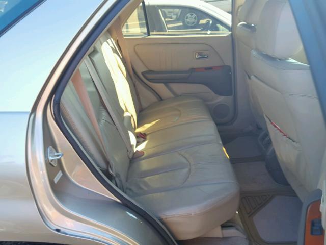 JTJGF10U310107175 - 2001 LEXUS RX 300 TAN photo 6