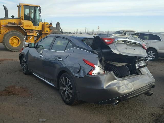 1N4AA6AP5HC407540 - 2017 NISSAN MAXIMA 3.5 GRAY photo 3