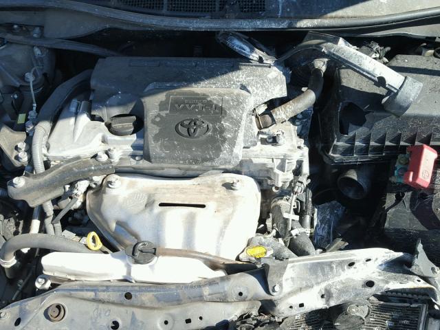 4T1BF1FK9CU637144 - 2012 TOYOTA CAMRY BASE GRAY photo 7