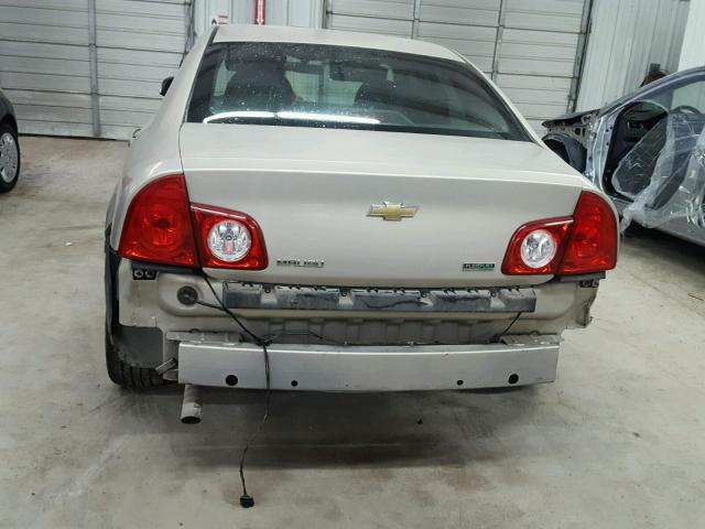1G1ZA5EU1BF192180 - 2011 CHEVROLET MALIBU LS 金色 照片 10