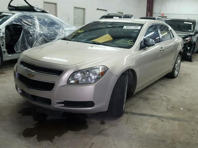 1G1ZA5EU1BF192180 - 2011 CHEVROLET MALIBU LS 金色 照片 2