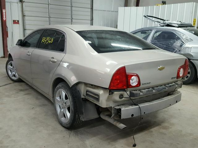 1G1ZA5EU1BF192180 - 2011 CHEVROLET MALIBU LS 金色 照片 3