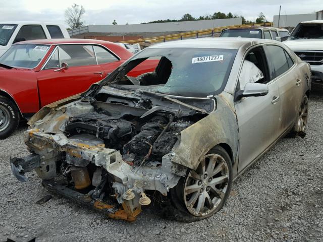 1G11H5SA8DF265017 - 2013 CHEVROLET MALIBU LTZ SILVER photo 2