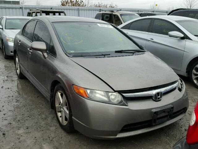 2HGFA16887H019610 - 2007 HONDA CIVIC EX BROWN photo 1