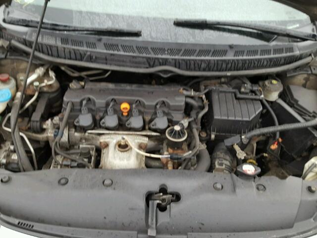 2HGFA16887H019610 - 2007 HONDA CIVIC EX ყავისფერი ფოტო 7