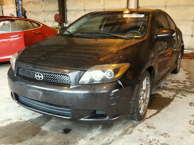 JTKDE167590294756 - 2009 TOYOTA SCION TC BLACK photo 2