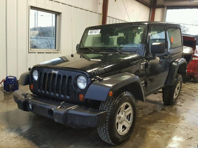 1C4AJWAG9DL683899 - 2013 JEEP WRANGLER S BLACK photo 2