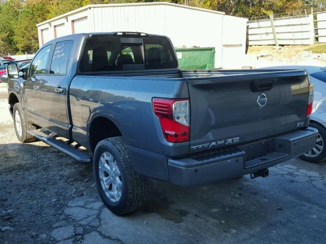 1N6AA1F26HN501342 - 2017 NISSAN TITAN XD S GRAY photo 3