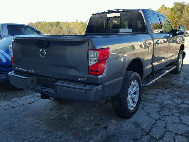 1N6AA1F26HN501342 - 2017 NISSAN TITAN XD S GRAY photo 4