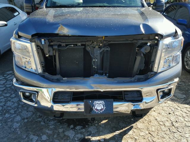 1N6AA1F26HN501342 - 2017 NISSAN TITAN XD S GRAY photo 9