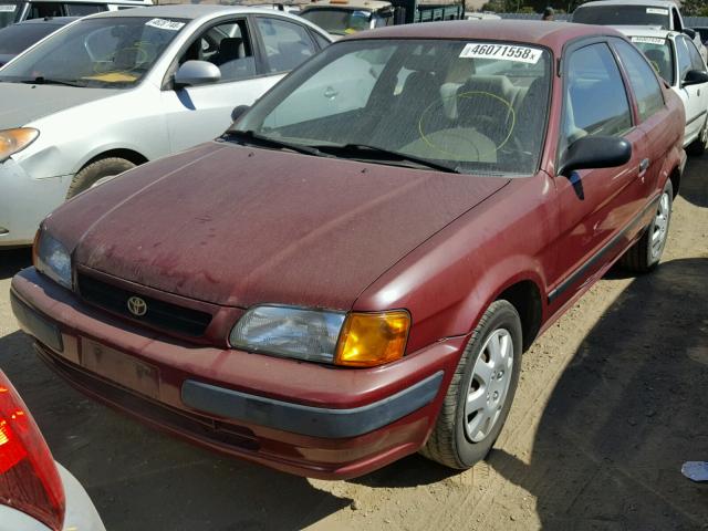 JT2AC52LXT0141347 - 1996 TOYOTA TERCEL STD MAROON photo 2