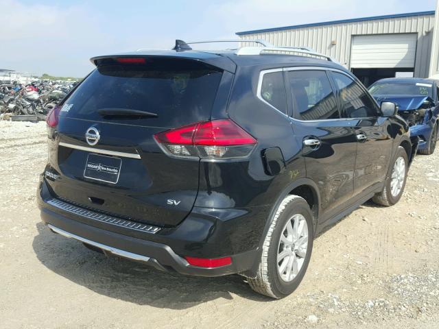 KNMAT2MT7HP525698 - 2017 NISSAN ROGUE S BLACK photo 4