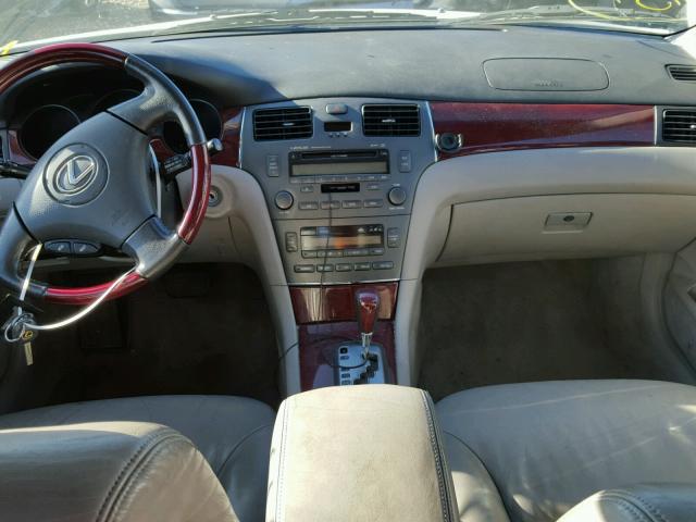 JTHBF30G430088057 - 2003 LEXUS ES CREAM photo 9