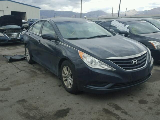 5NPEB4AC8CH415753 - 2012 HYUNDAI SONATA GLS BLUE photo 1